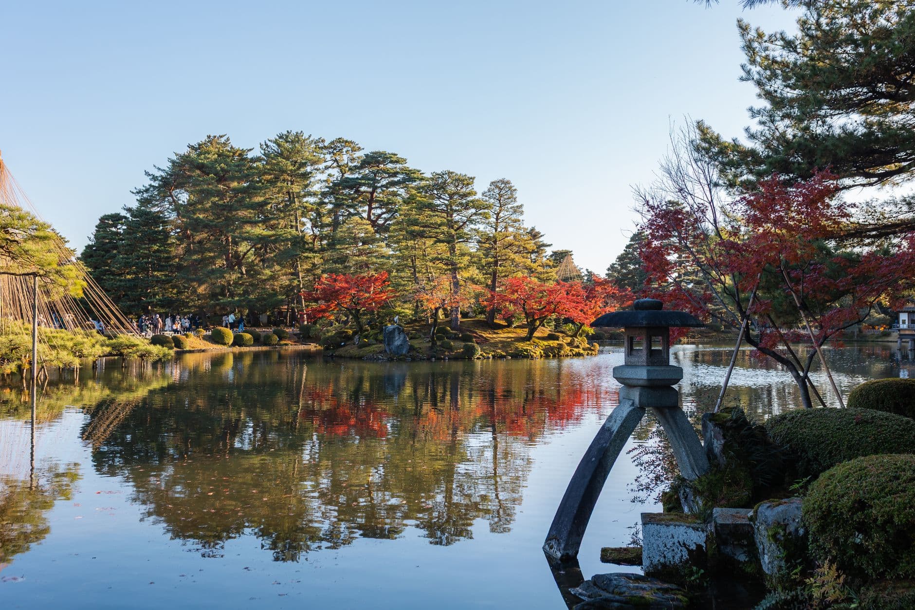 El jardín Kenroku-en de Kanazawa