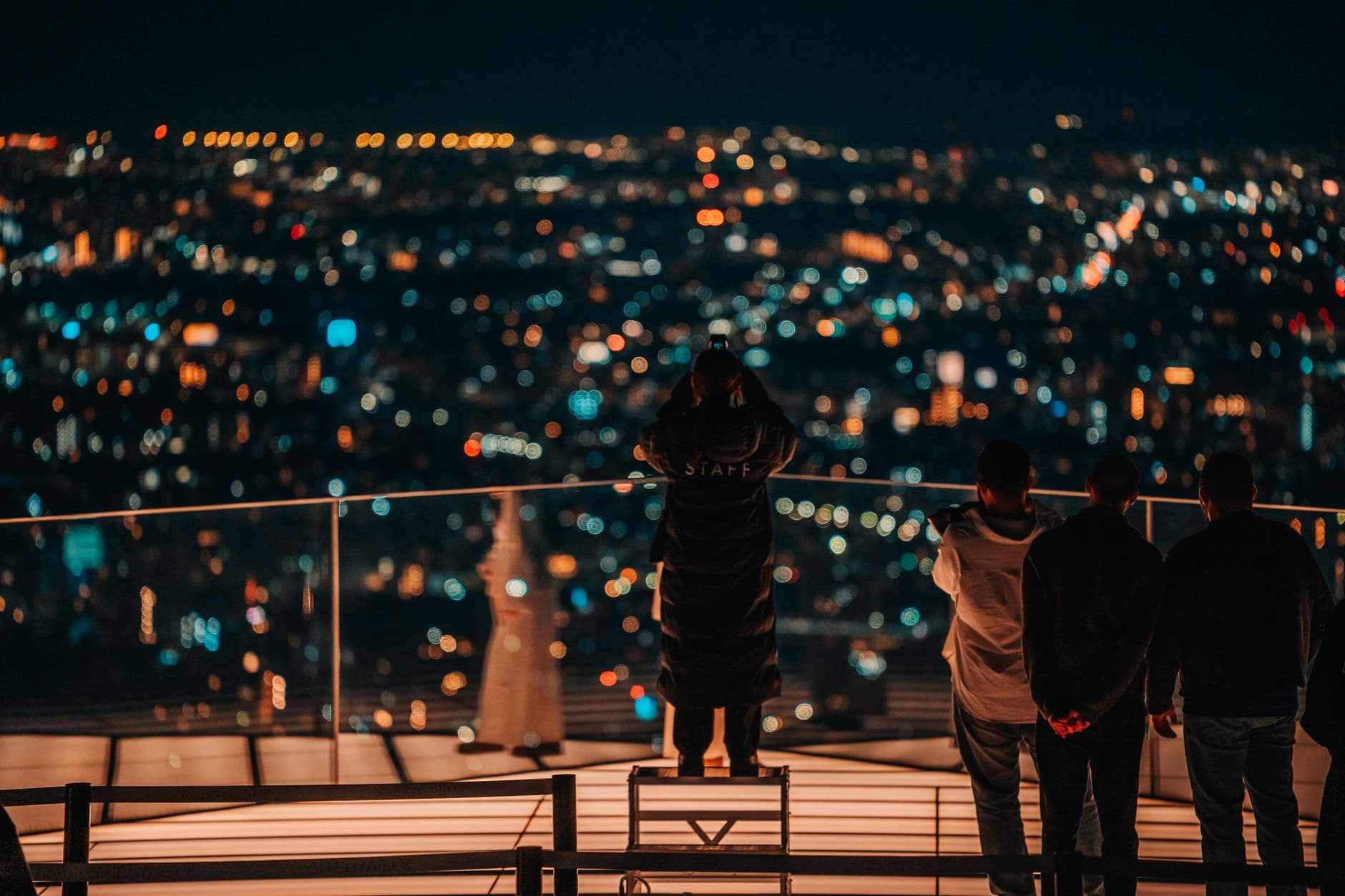 Tokio desde la terraza al aire libre de Shibuya Sky