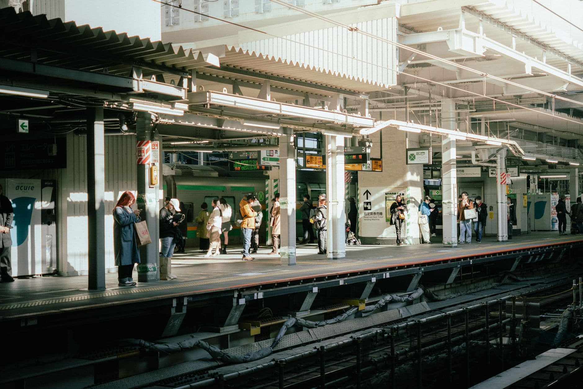 El laberinto de salidas de la estación de Shinjuku
