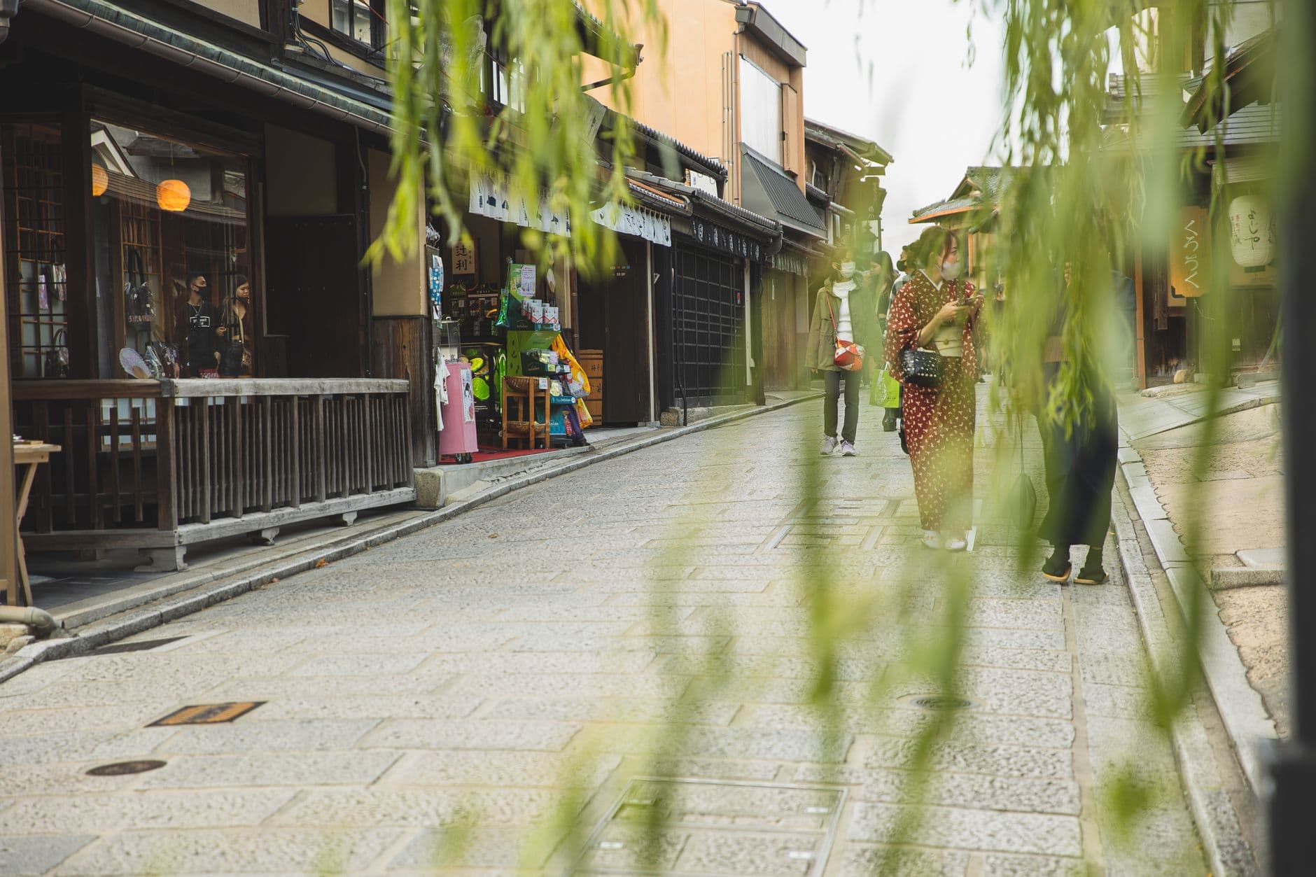 El canal de Shirakawa, en Gion