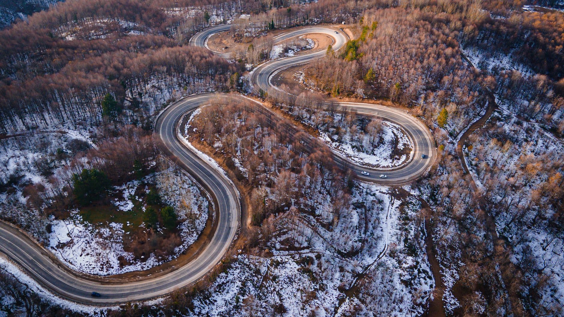 Las curvas cerradas de la carretera de Irohazaka